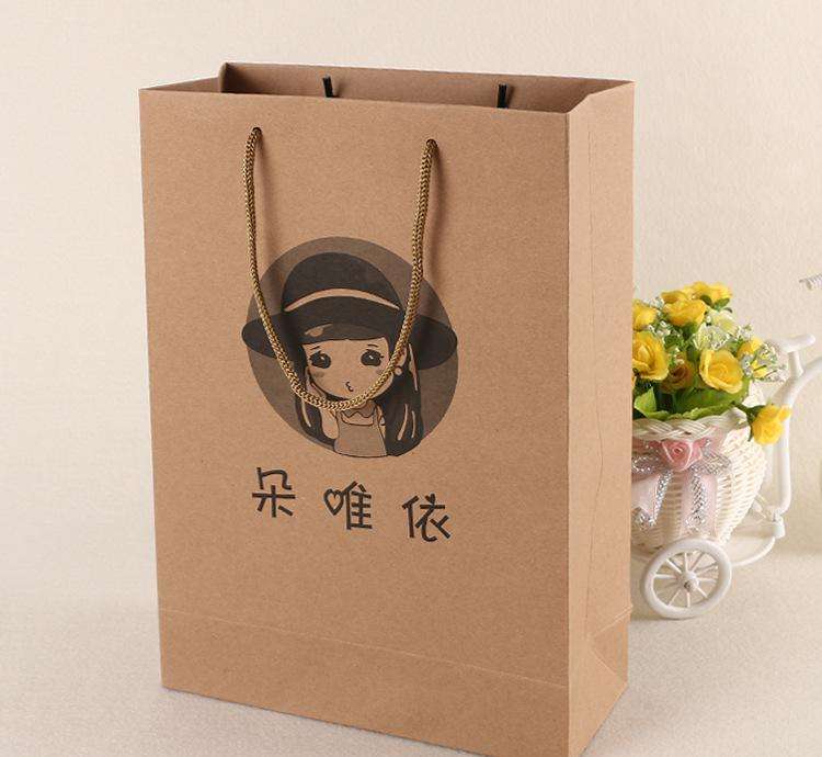 牛皮紙手提紙袋-廣州駿業(yè)包裝實業(yè)有限公司 牛皮紙手提紙袋