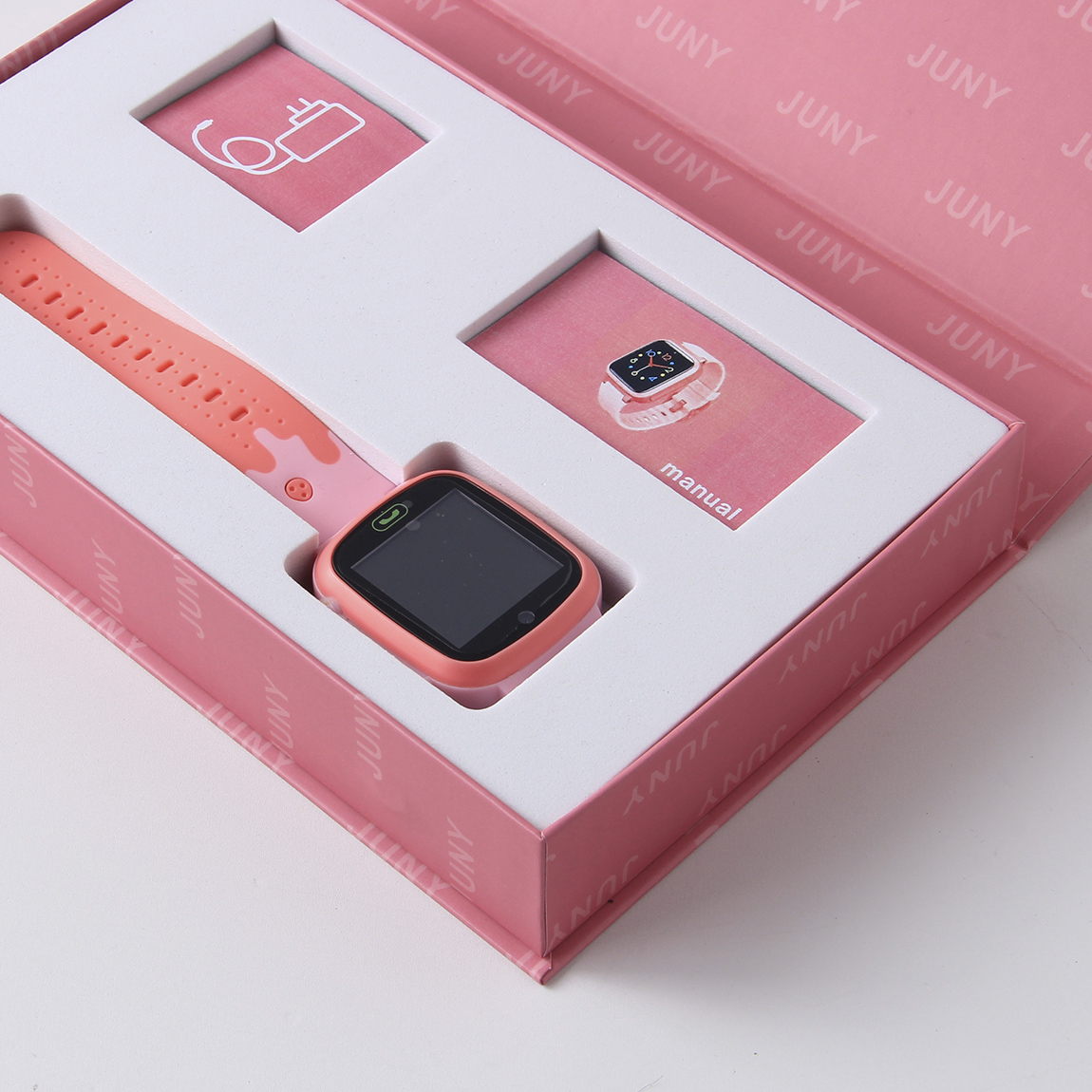 像這樣Colorful的兒童手表包裝盒要選擇那種印刷？