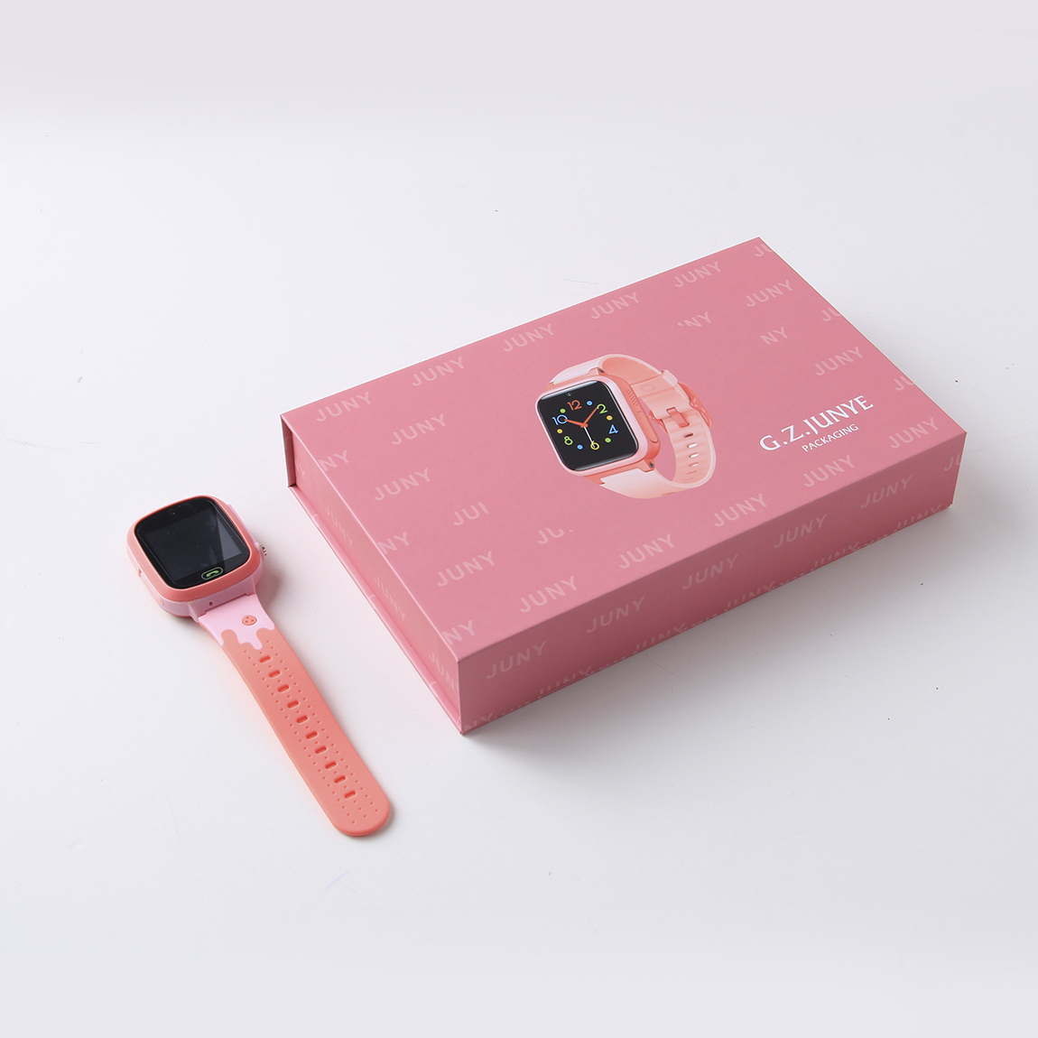 為什么這個兒童手表禮盒不用專色印刷？